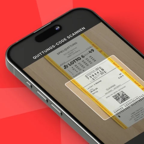 Lottoschein scannen